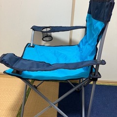 折りたたみイス、アウトドア、キャンプの画像