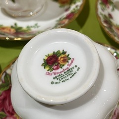 【美品】ロイヤルアルバート　オールドカントリーローズ　カップ＆ソーサの画像