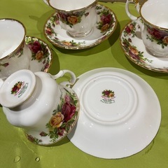 【美品】ロイヤルアルバート　オールドカントリーローズ　カップ＆ソーサの画像