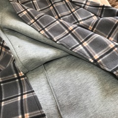 ネル　冬　Lサイズ　ベルーナ　スカート　ロング　チェックの画像