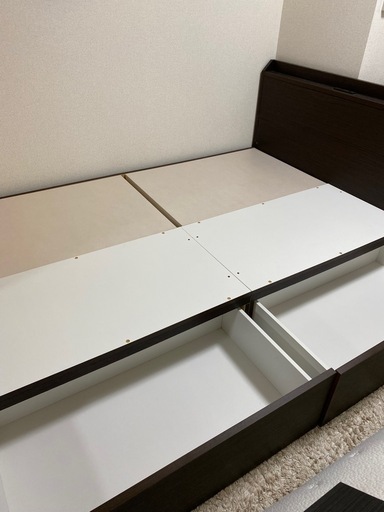 価格相談OK】ニトリ セミダブルベッドフレーム 割引 交渉受付けます