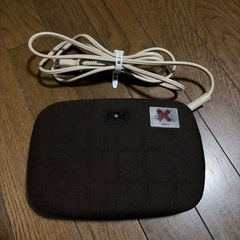 山善　
平形電気あんか　ダークブラウン　YDK-605HD 100V 60W 　　の画像