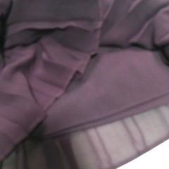 Lサイズ　UNIQLO ユニクロ　プリーツスカート　ワイン　ダークパープルの画像