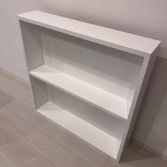 新品⭐使いやすい白い収納棚／本棚／ディスプレイにも◎の画像