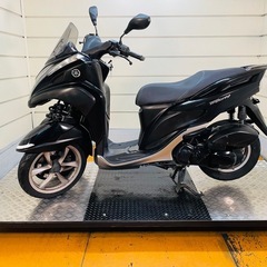 19387km ★始動動画あり★ ヤマハ　トリシティ125　SE82J 小型　兵庫県　神戸市　バイクの画像