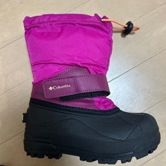 モンベルスノーウェア110センチ　コロンビアスノーブーツ16センチの画像
