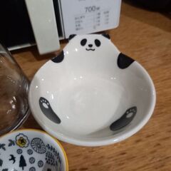 ⚠️0円出品⚠️食器3つ(猫・パンダ)の画像