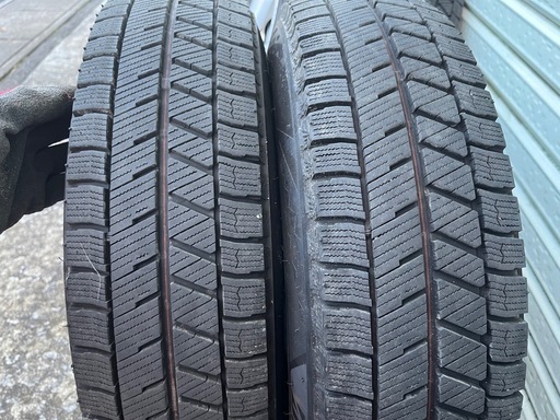 ホイール付きスタッドレスタイヤ ブリヂストン ブリザック VRX3 155/80R13 4本