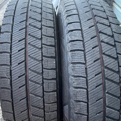 ホイール付きスタッドレスタイヤ ブリヂストン ブリザック VRX3 155/80R13 4本の画像