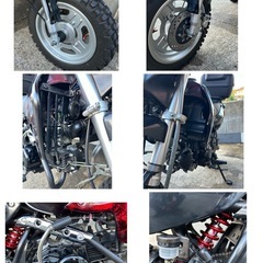 奈良県大和郡山市〜 整備済カワサキ KSR110 2006年モデル BC-KL110A 色替 ディズニー夢の国ミッキー仕様 要現車確認の画像