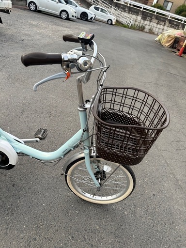 ブリヂストン電動アシスト三輪自転車17年製