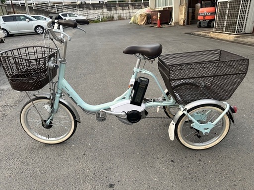 ブリヂストン電動アシスト三輪自転車17年製