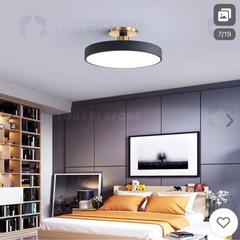 シーリングライト led おしゃれ リモコン付 リビング照明の画像