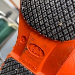 安全長靴　防寒　軽量　オレンジ　Ｌサイズの画像