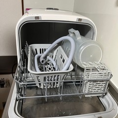 エスケイジャパン 食器洗い乾燥機 2019年製 SDW-J5L タンク式の画像