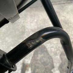 【リユースショップスパークル】折りたたみハイチェア　No.102　ブラウン　カウンターチェア　不二貿易　GAT00 H　2脚セット　配送可能♪の画像