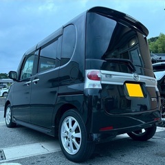 月々9千円〜分割可❗️車検2年付き！【名義変更代込み】広い車内！大人気‼️ダイハツ タントカスタム☆SDナビ付き☆走行中DVD見れます☆純正アルミ☆電動スライドドア☆ドライブレコーダー☆事故歴修復歴無し☆そのまま乗って帰れます！の画像