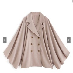 GRL グレイル ベルト付きケープスリーブトレンチコートの画像