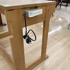 A-496【リユースのサカイ野々市店】ジモティ来店特価‼ PCデスク 机 ブラウン クリーニング済みの画像