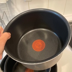 取手のとれるフライパン鍋セットの画像