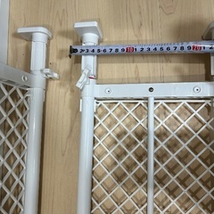 突っ張り棒4本　突っ張り収納3本の画像