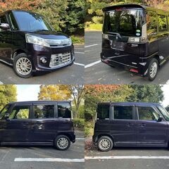 スズキ スペーシアカスタムXS 車検2年付き ナビ フルセグTV Bluetooth バックカメラ ETC ドライブレコーダー完備  コミコミ価格 下取り大歓迎の画像