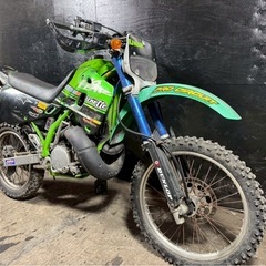 ★支払い総額25.8万円★関東圏内即日配送可能！カワサキ KDX220SR DX250F 倒立フォーク！社外ライトカウル！カスタム多数！！の画像