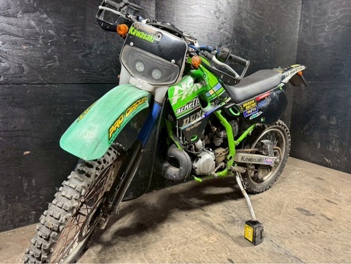 ★支払い総額25.8万円★関東圏内即日配送可能！カワサキ KDX220SR DX250F 倒立フォーク！社外ライトカウル！カスタム多数！！