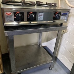 業務用 ステンレス製 コンロ台（ガス台）60×45×65の画像