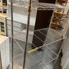 ４
段スチールラック 【管理番号】 31106 橋の画像