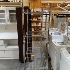 ４
段スチールラック 【管理番号】 31106 橋の画像