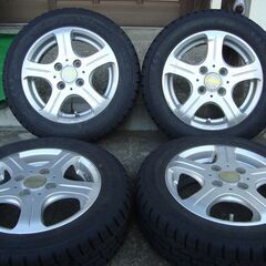 スタッドレス toyo GIZ 155/65 R13 4本セット 9分山以上の画像