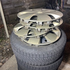 ブリヂストン VRX2 スタッドレス13インチ ホイールセット　新潟の画像