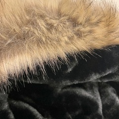 【未使用タグ付き】ZARAレディース、ダウンロングコート(Lサイズ)の画像