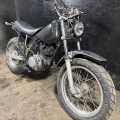 ★支払い総額9.8万円★買取強化中！！早い者勝ち！ヤマハ TW225 DG09J 希少！200じゃなくて225ですよ！！不動レストアベース/初爆確認済み！！の画像