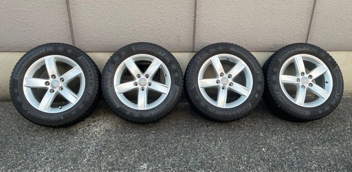 アウディ純正　コンチネンタル 225/55R16 スタッドレスタイヤ 4本set