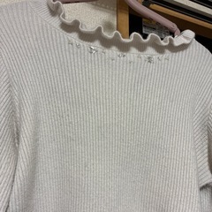 ミシェルマカロン　ニット　ビジューの画像