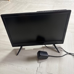 16インチDVDプレーヤー内蔵地デジテレビ　miniB-CAS付の画像