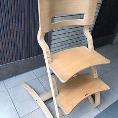 デンマーク　Leanderリエンダー ハイチェア ナチュラル 北欧家具の画像