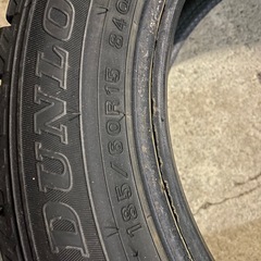 DUNLOP ウィンターマックス 185/60r15 2本 23年製の画像