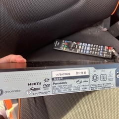 ブルーレイレコーダー DIGA(ディーガ) DMR-BRW1020 [1TB /2番組同時録画] 2017年製　リモコンジャンクの画像