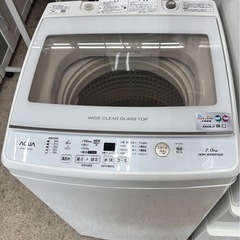 アクア 冷蔵庫＆洗濯機セット（2018年・2020年）  🚚 配達・設置対応可能 / 保証付き  ✨ 同じメーカー・色で統一された、清潔感のあるアクアの人気セットです。の画像