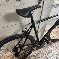 ブラック ピストバイク　700cの画像