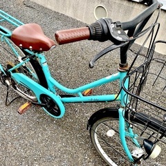 ●自転車 24インチ女の子 可愛い自転車女の子も男の子にもパステルカラー6段変速●の画像