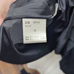 ネイビー　お呼ばれワンピース3Lの画像