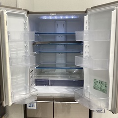 【家電6ヶ月保証】MITSUBISHI 2019年製の6ドア冷蔵庫　462Lの画像