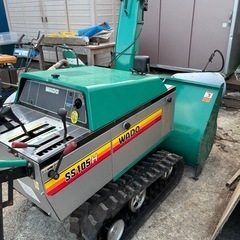 WADO SS105H 除雪機 実働 パワフルですの画像