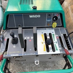 WADO SS105H 除雪機 実働 パワフルですの画像