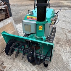 WADO SS105H 除雪機 実働 パワフルですの画像