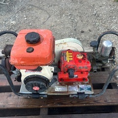 ヤンマー　セット動噴　2.4馬力 ガソリンエンジン  TAG200 動力噴霧器 造園 田んぼ 排水 消毒 除草 散水 高圧洗浄 動噴 宮崎の画像